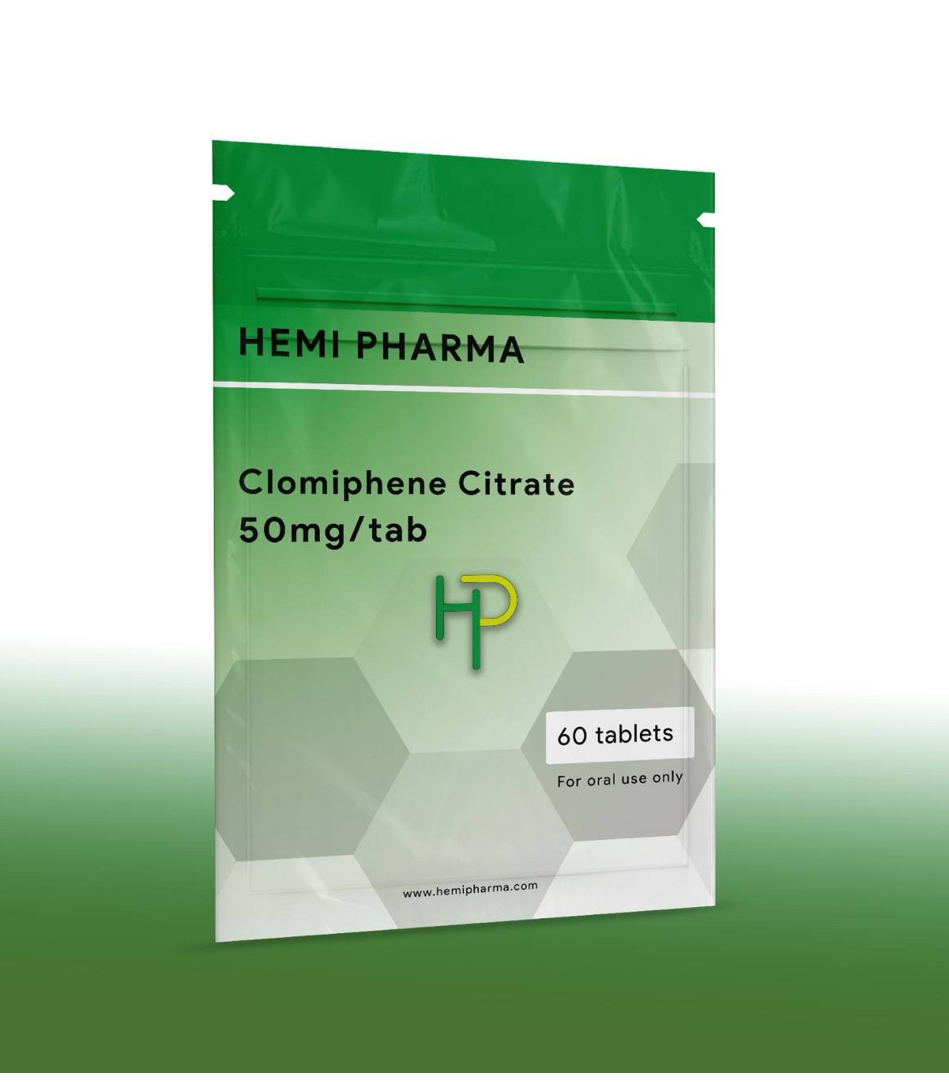 Hemi Pharma Clomid 50mg X 60 Tabs 