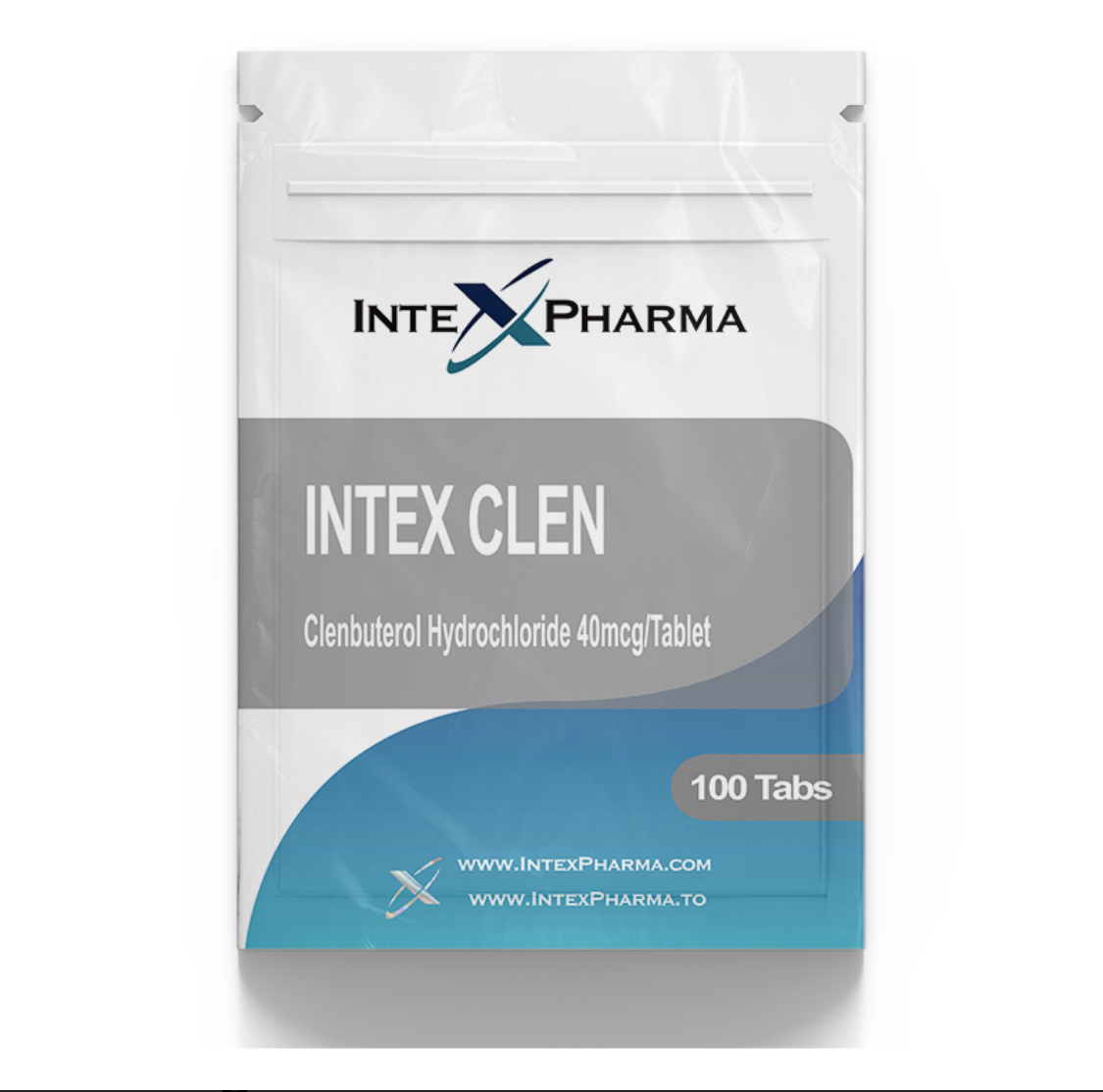 Intex Pharma Clenbuterol (Clen) 40mcg x 50 tabs