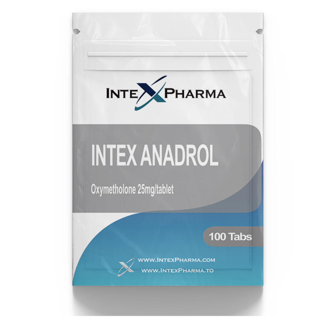 Intex Pharma Anadrol 25mg x 100 tabs 